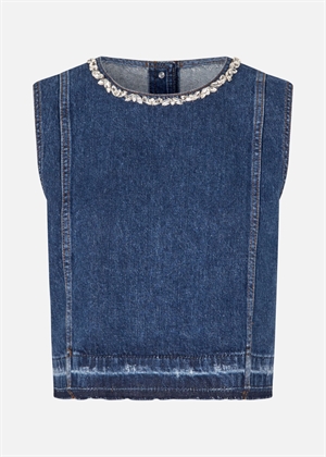 Medine top Dark Blue Denim Baum Und Pferdgarten 